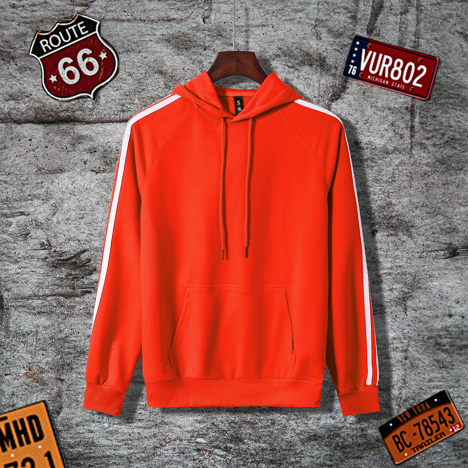 LiSENBAO Men's Hoodies Streetwear Fashion Casual Male's sweatshirt Coats Hooded Sweatshirts Men Hood Streetwear Male Black 201127