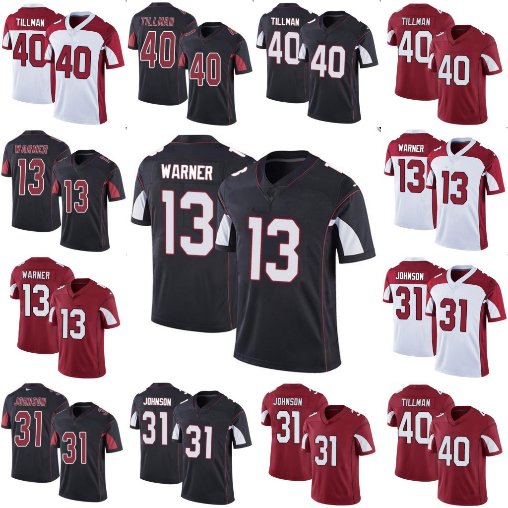 Arizona Cardinals Men #40 Pat Tillman 13 Christian Kirk 31 David Johnson Women Youth Limited Season Jersey, Black 
Arizona Cardinals Men #40 Pat Tillman 13 Christian Kirk 31 David Johnson Women Youth Limited Season Jersey, Black