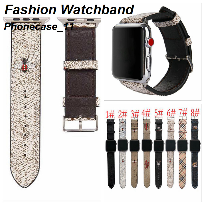 Fashion Leather Watchband for iwatch Band brand designer Smart Straps 42mm 38mm 40mm 44mm iwatch2 3 4 5 051827
Fashion Leather Watchband for iwatch Band brand designer Smart Straps 42mm 38mm 40mm 44mm iwatch2 3 4 5 051827