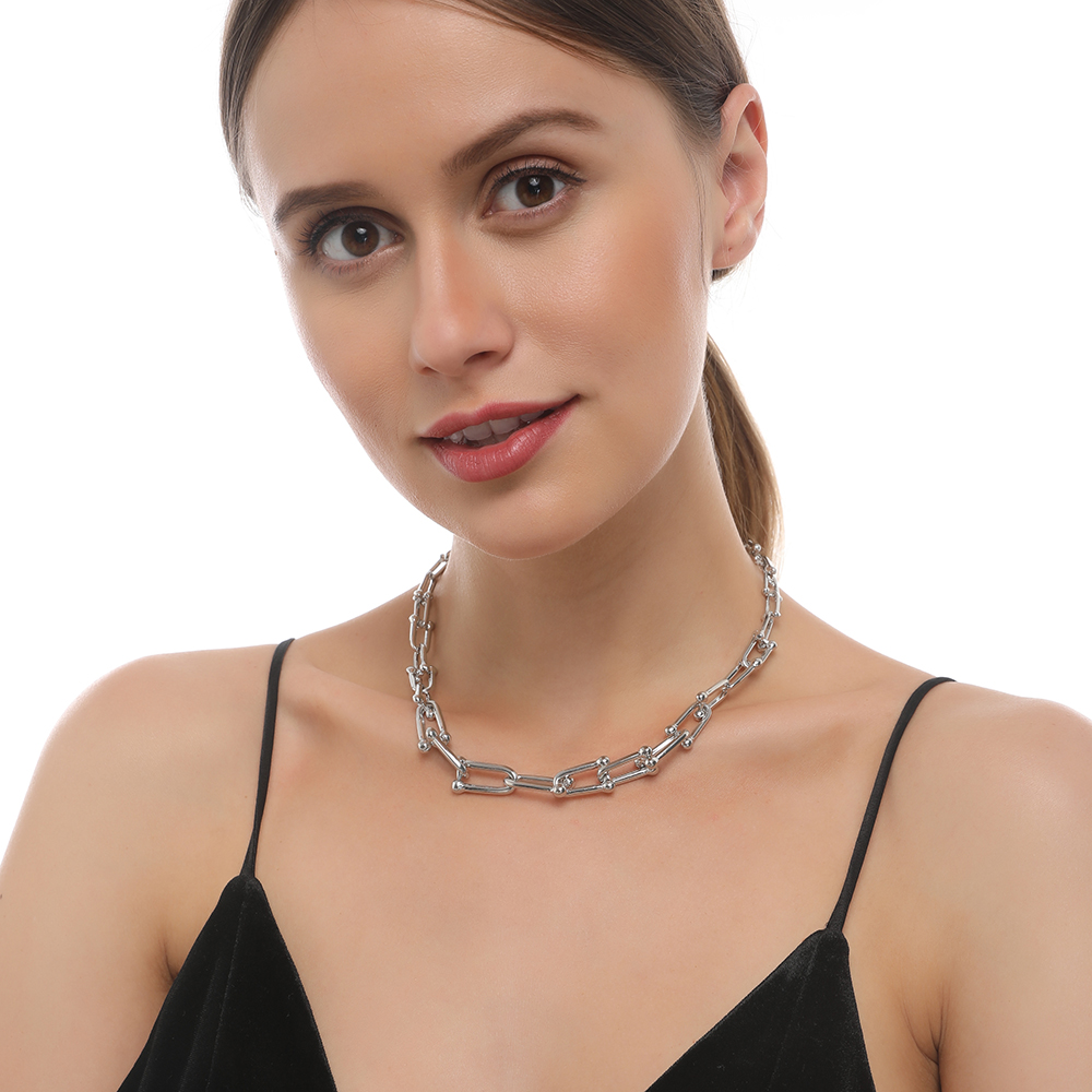 2021 New Vintage Big Chain Chokers Necklaces for Women Punk Jewelry Gothic Metal Statement Necklace Female Hiphop Chains Necklace Colliers
2021 New Vintage Big Chain Chokers Necklaces for Women Punk Jewelry Gothic Metal Statement Necklace Female Hiphop Chains Necklace Colliers