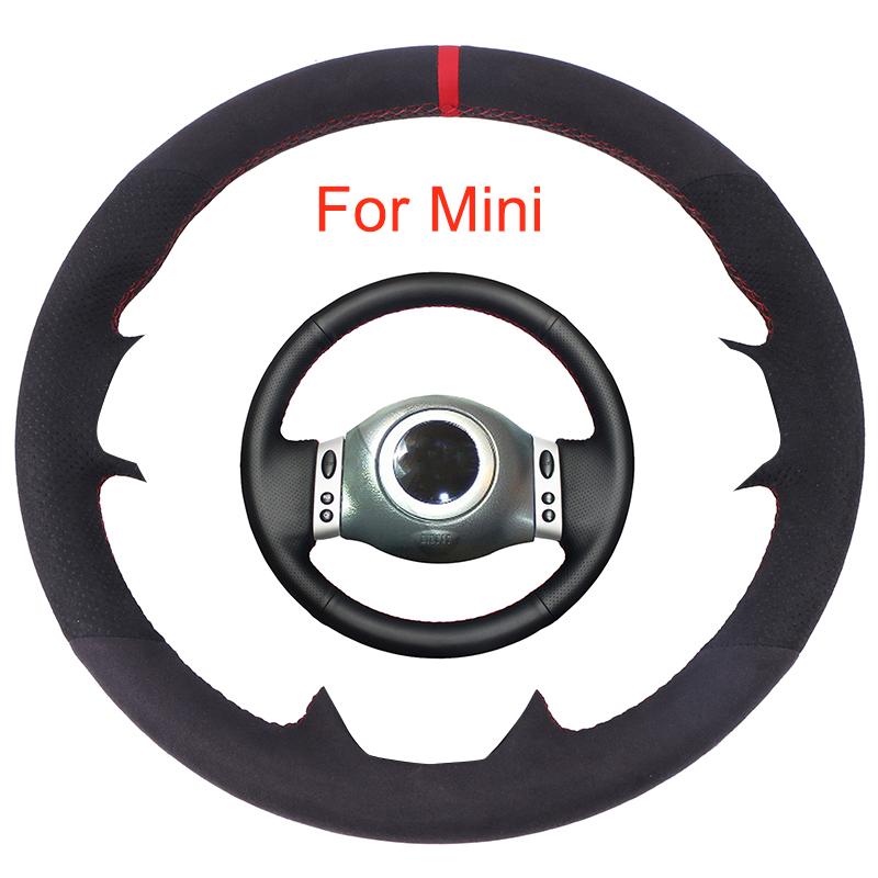 Steering Wheel Covers Customized Car Cove For Mini Coupe 2001-2006 R50 R53 R60 DIY Black Suede Leather Braid
Steering Wheel Covers Customized Car Cove For Mini Coupe 2001-2006 R50 R53 R60 DIY Black Suede Leather Braid