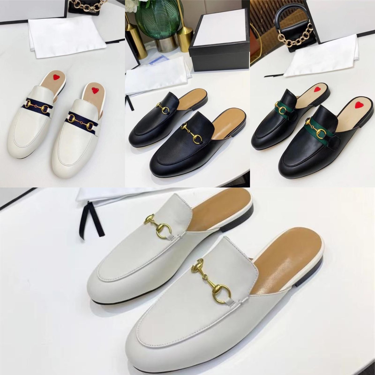 2021 Designer Men Women Slippers Loafers Genuine Leather Cowhide Princetown Sandals G Casual Shoes Winter Metal Buckle Lace Velvet Lazy Dupe Slipper Box 35-45
2021 Designer Men Women Slippers Loafers Genuine Leather Cowhide Princetown Sandals G Casual Shoes Winter Metal Buckle Lace Velvet Lazy Dupe Slipper Box 35-45