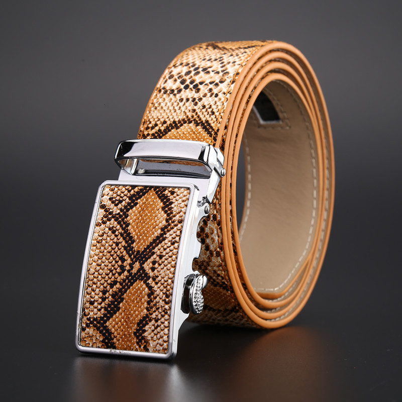 2021 Genuine Leather Snake Belt for Men Automatic Buckle Strap New Hot Ceinture Mens Belts Luxury Designer High Quality Yeny, Black
2021 Genuine Leather Snake Belt for Men Automatic Buckle Strap New Hot Ceinture Mens Belts Luxury Designer High Quality Yeny, Black
