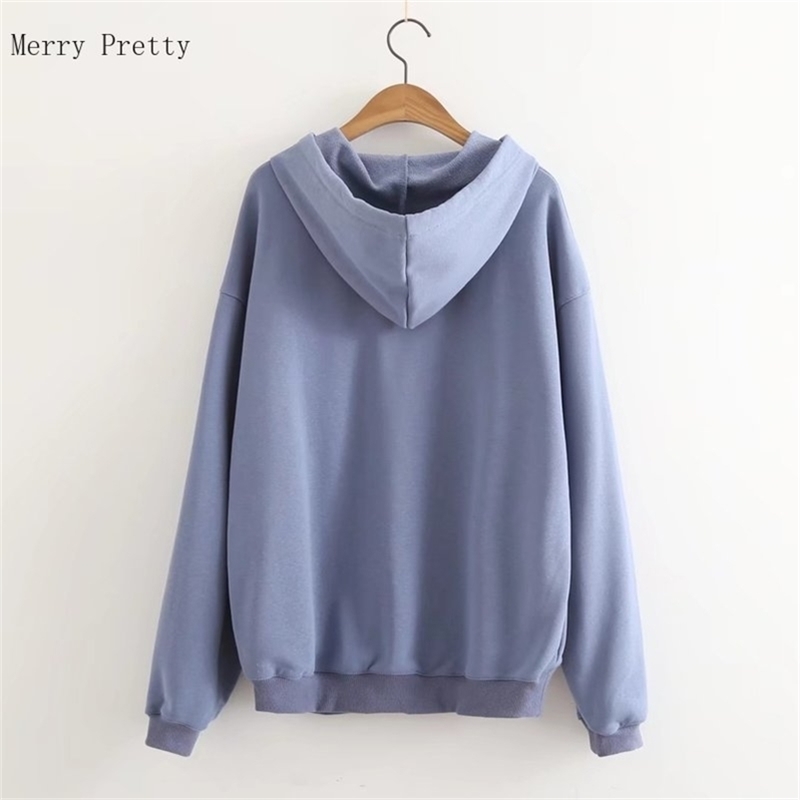 Blue Cartoon Dog Print Casual Women Hooded Sweatshirts Long Sleeve Cotton Hoodies Drawstring Korean Female Harajuku Top 210526
Blue Cartoon Dog Print Casual Women Hooded Sweatshirts Long Sleeve Cotton Hoodies Drawstring Korean Female Harajuku Top 210526