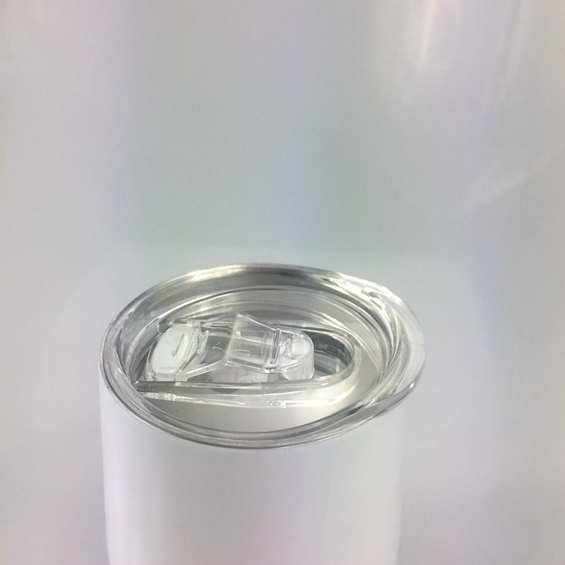 New 20oz Sublimation Tumbler with Lid DIY Blank straight Tumblers Double Wall Vacuum Insulated Slim Tumblers Car Mug