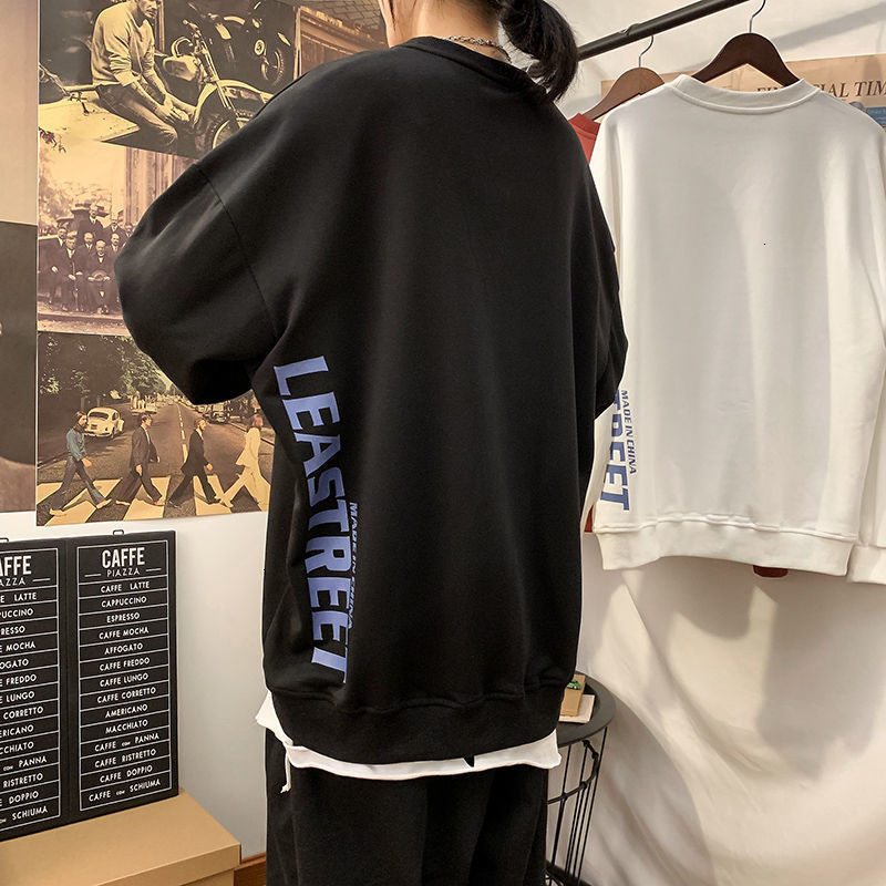 Neploha Autumn New Graphic Printed Men's Sweatshirts Casual Oversize Korean Woman Hoodies Streetwear Kpop Male Clothing 201020