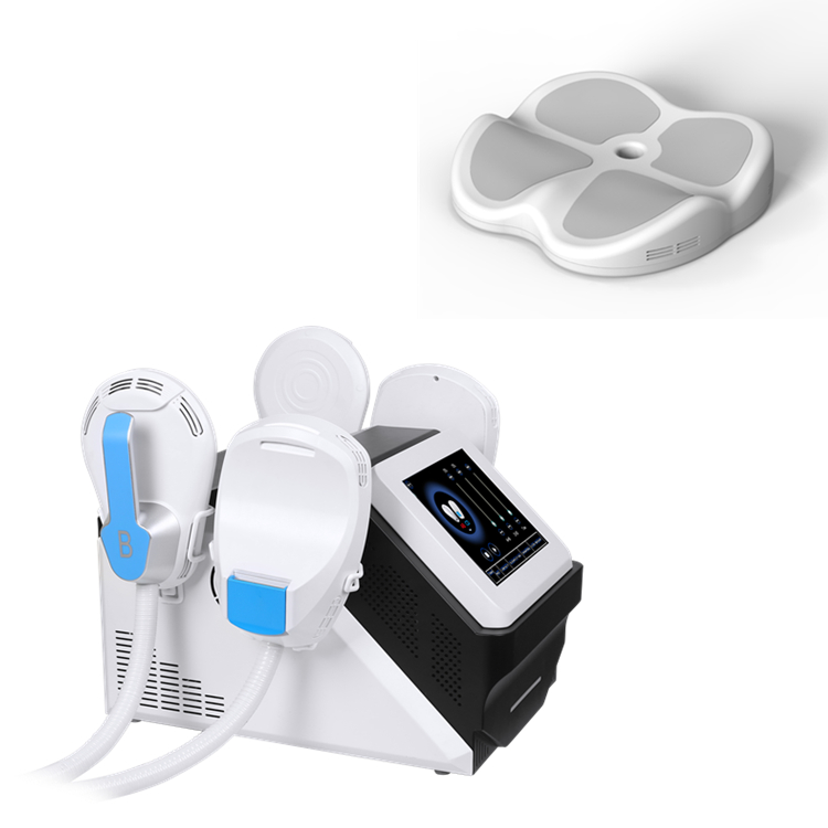 EMSlim Slimming Neo RF 4 Handles EMS Muscle Stimulator Building Fat Removal Hi-emt Machine with Portable Pelvic Floor Rehabilitation Seat Cushion