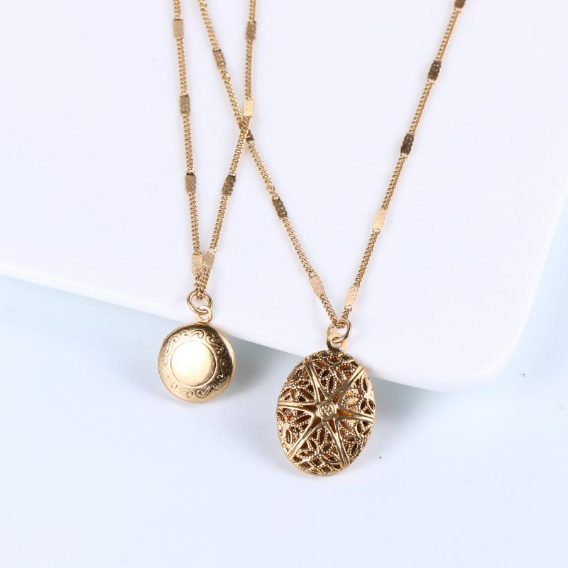 Chokers Double Fair Retro 2021 Fashion Trendy Copper Choker Multi Layer Necklace Gift For Women Bohemia Layering Jewelry KA292
Chokers Double Fair Retro 2021 Fashion Trendy Copper Choker Multi Layer Necklace Gift For Women Bohemia Layering Jewelry KA292