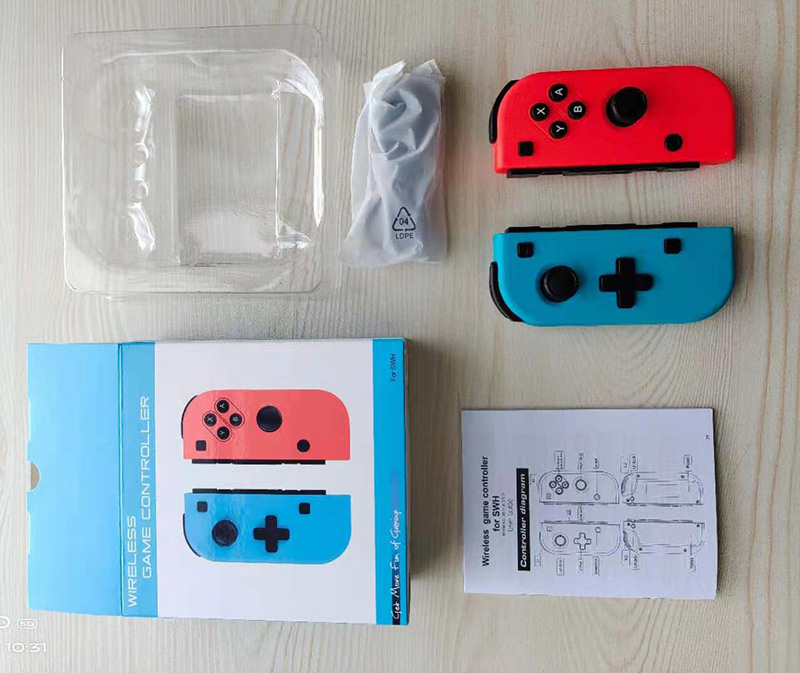 For Nintend Switch Joy-Con Wireless Bluetooth Pro Gamepad Controller Left and Right Handles Gaming Joysticks