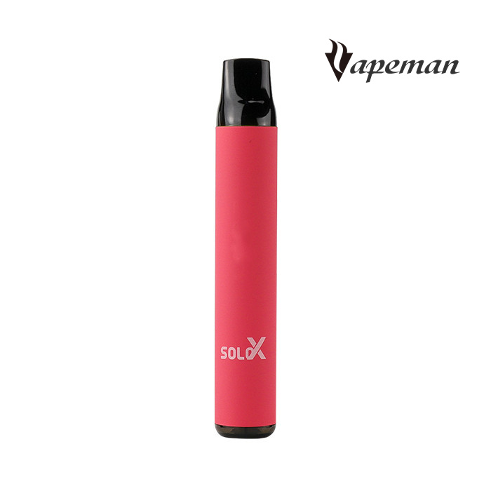 Original Vapeman Solo X Electronic Cigarettes Disposable Pod Device 850mAh 1500 Puffs 4.2ml Prefilled Vape Pen Stick Bar Starter Kit
Original Vapeman Solo X Electronic Cigarettes Disposable Pod Device 850mAh 1500 Puffs 4.2ml Prefilled Vape Pen Stick Bar Starter Kit