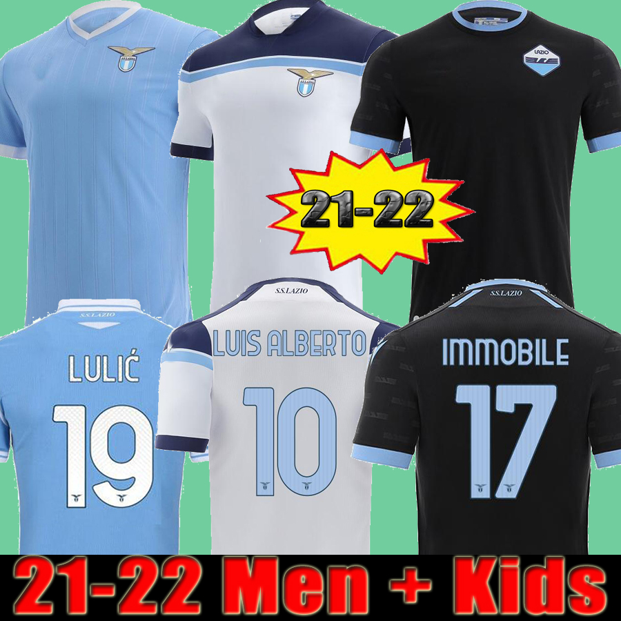21 22 Lazio soccer jersey 2021 2022 Lazio football shirt LUIS ALBERTO J.CORREA camiseta de fútbol IMMOBILE SERGEJ maillot de foot uniforms home away white third black, 20 21 third
21 22 Lazio soccer jersey 2021 2022 Lazio football shirt LUIS ALBERTO J.CORREA camiseta de fútbol IMMOBILE SERGEJ maillot de foot uniforms home away white third black, 20 21 third