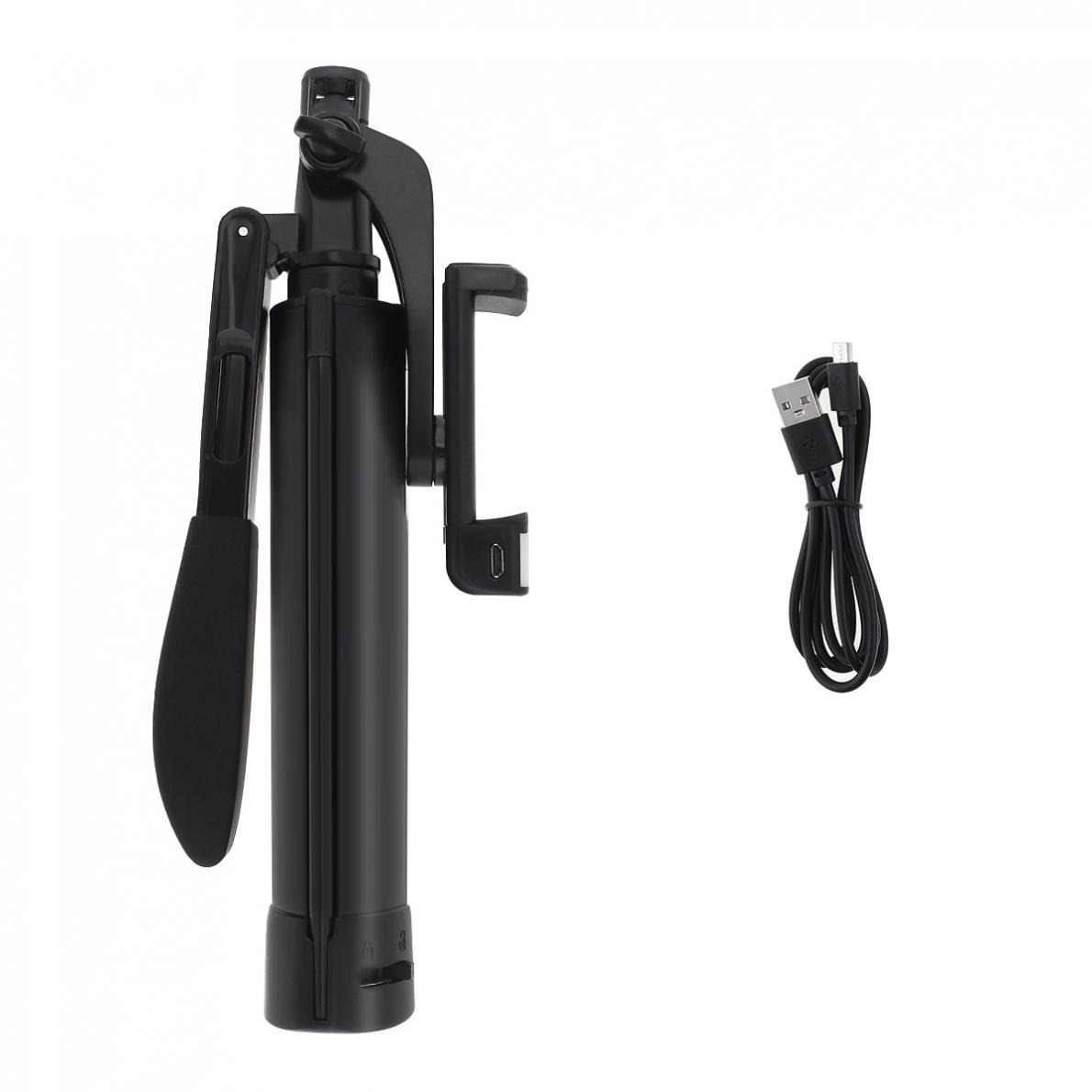 Portable Integrated Selfie Stick Tripod Live Stabilizer with Adjustable Fill Light Mobile Phone Bracket Remote