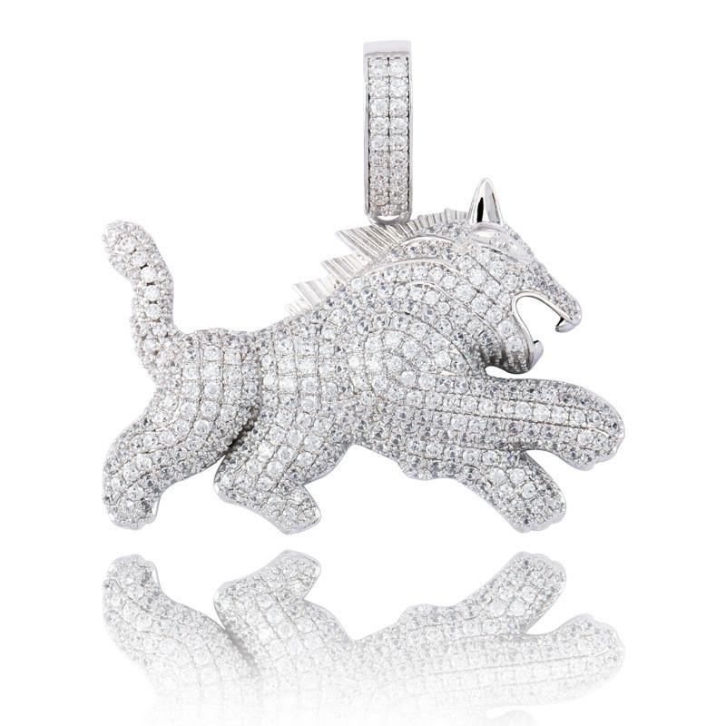 Pendant Necklaces Hip Hop Whole Wolf Pave Zircon Iced Out Animal Necklace For Men Rapper Jewelry With Stainless Steel Rope Chain
Pendant Necklaces Hip Hop Whole Wolf Pave Zircon Iced Out Animal Necklace For Men Rapper Jewelry With Stainless Steel Rope Chain