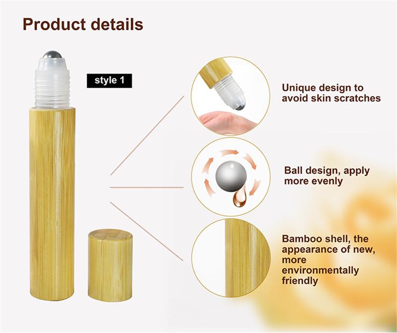 100pcs*15ml Empty plastic roll on bottle bamboo roll on plastic bottle oil Bamboo Cosmetic packaging 15ml
100pcs*15ml Empty plastic roll on bottle bamboo roll on plastic bottle oil Bamboo Cosmetic packaging 15ml