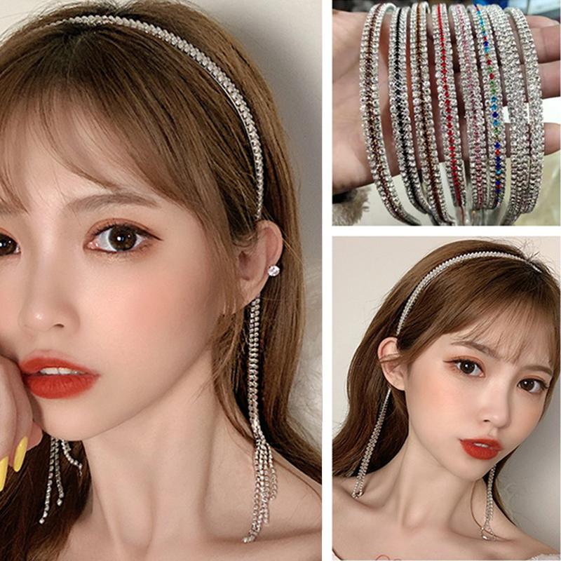 Hair Clips & Barrettes Bling Headband Rhinestone Inlaid With Fringed Elegant Non Slip Retro Fashion Headpieces Daily Makeup Holder For Women, Golden;silver
Hair Clips & Barrettes Bling Headband Rhinestone Inlaid With Fringed Elegant Non Slip Retro Fashion Headpieces Daily Makeup Holder For Women, Golden;silver