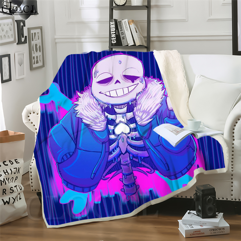 CLOOCL New Game Undertale Sans 3D Print Street Style Blanket Sofa Teens Bedding Throw Blankets Plush Quilt
CLOOCL New Game Undertale Sans 3D Print Street Style Blanket Sofa Teens Bedding Throw Blankets Plush Quilt