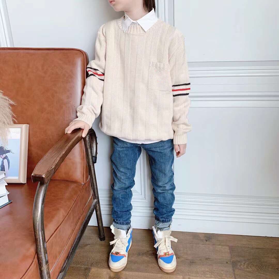 Kids Boys pullover Autumn Winter Knitted Cotton Toddler Clothing girls Cardigan Sweater For 2-12 Years Outerwear jumper, Blue
Kids Boys pullover Autumn Winter Knitted Cotton Toddler Clothing girls Cardigan Sweater For 2-12 Years Outerwear jumper, Blue