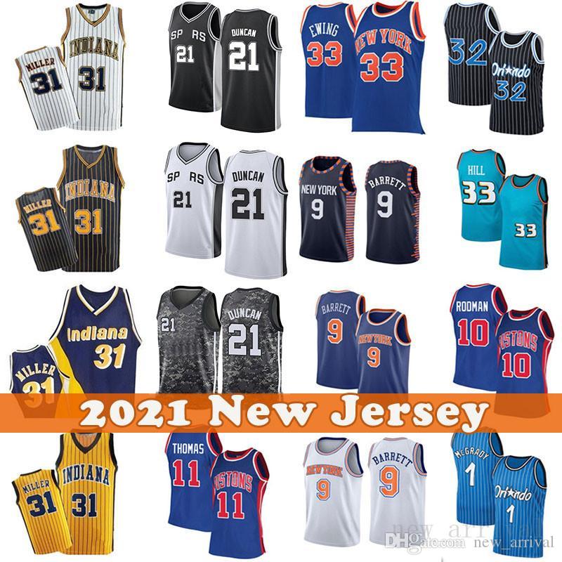 Tim 21 Duncan Reggie 31 Miller Retro Basketball Jersey RJ 9 Barrett Patrick 33 Ewing Mesh Jerseys Mens Adult Mens
Tim 21 Duncan Reggie 31 Miller Retro Basketball Jersey RJ 9 Barrett Patrick 33 Ewing Mesh Jerseys Mens Adult Mens