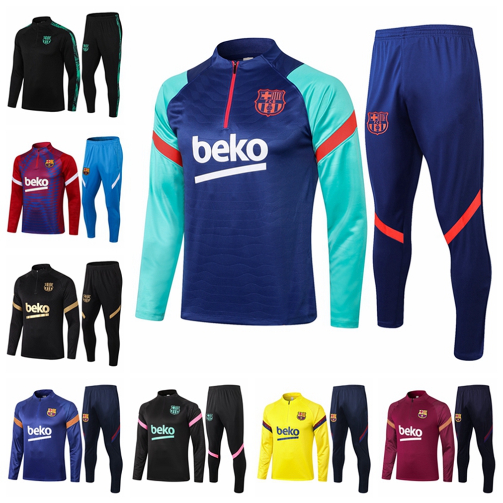 New Barcelone tracksuits Zipper Jakcet set jacket soccer jersey survetement 2021 Messi ANSU FATI Men kits Survetement tracksuit Training football Suits HB01, 22
New Barcelone tracksuits Zipper Jakcet set jacket soccer jersey survetement 2021 Messi ANSU FATI Men kits Survetement tracksuit Training football Suits HB01, 22