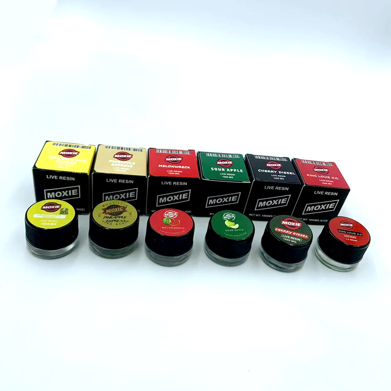 Moxi Wax Jar 5ml clear Glass Can with Child Resistant Lid for Dry Herb Wax Thick Oil Concentrate DHL Free
Moxi Wax Jar 5ml clear Glass Can with Child Resistant Lid for Dry Herb Wax Thick Oil Concentrate DHL Free