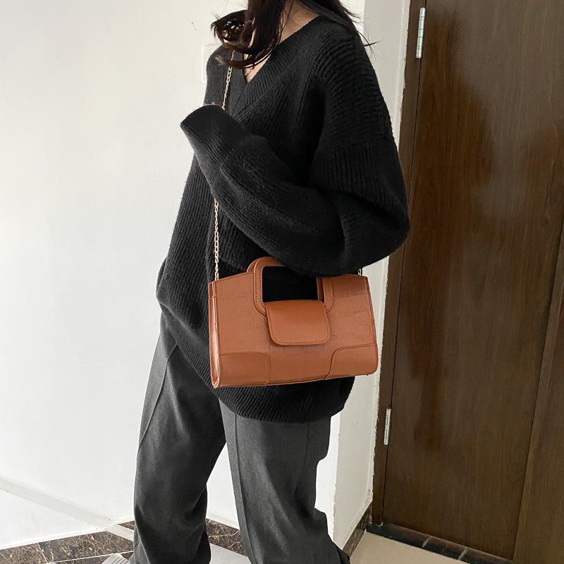 Handbag 2021 New Chic Messenger Bag Simple Fashion Shoulder Bag Trend PU Shoulder Bags Designer Bags Luxury Evening Purse, Black
Handbag 2021 New Chic Messenger Bag Simple Fashion Shoulder Bag Trend PU Shoulder Bags Designer Bags Luxury Evening Purse, Black