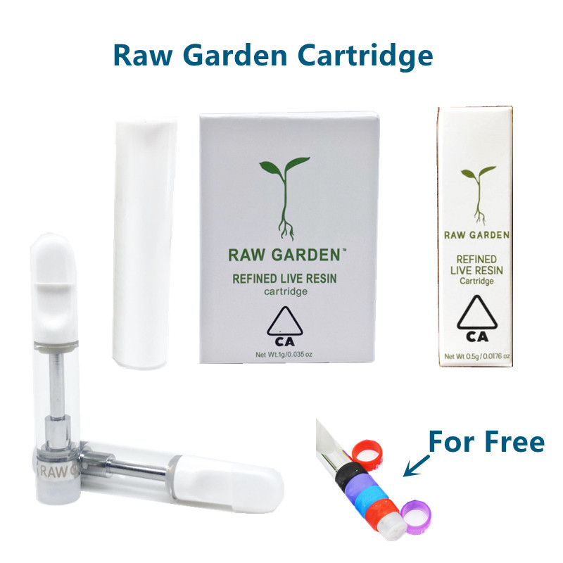 RAW Garden Atomizers Live Resin Vape Cartridge Packaging 0.8ml 1ml Ceramic Coil Carts Glass Tank 510 Thread Thick Oil Wax Vaporizer
RAW Garden Atomizers Live Resin Vape Cartridge Packaging 0.8ml 1ml Ceramic Coil Carts Glass Tank 510 Thread Thick Oil Wax Vaporizer