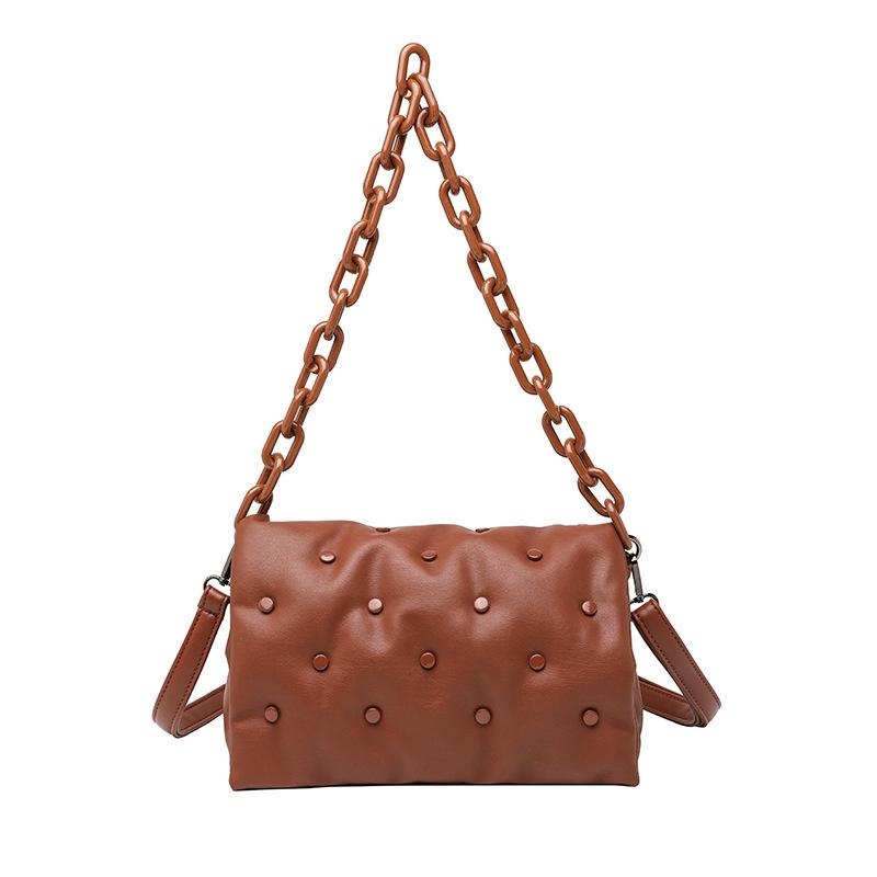 Vintage Soft PU Chains Shoulder Bag For Women Female Hobos Summer Underarm Clutches Tote Handbag, Black
Vintage Soft PU Chains Shoulder Bag For Women Female Hobos Summer Underarm Clutches Tote Handbag, Black