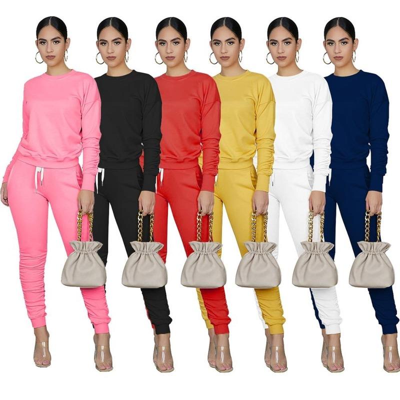 Women's Two Piece Pants Tracksuit For Women Set Casual Sweater Long Sleeve 2 Pieces Sets Suits Plus Size, White
Women's Two Piece Pants Tracksuit For Women Set Casual Sweater Long Sleeve 2 Pieces Sets Suits Plus Size, White