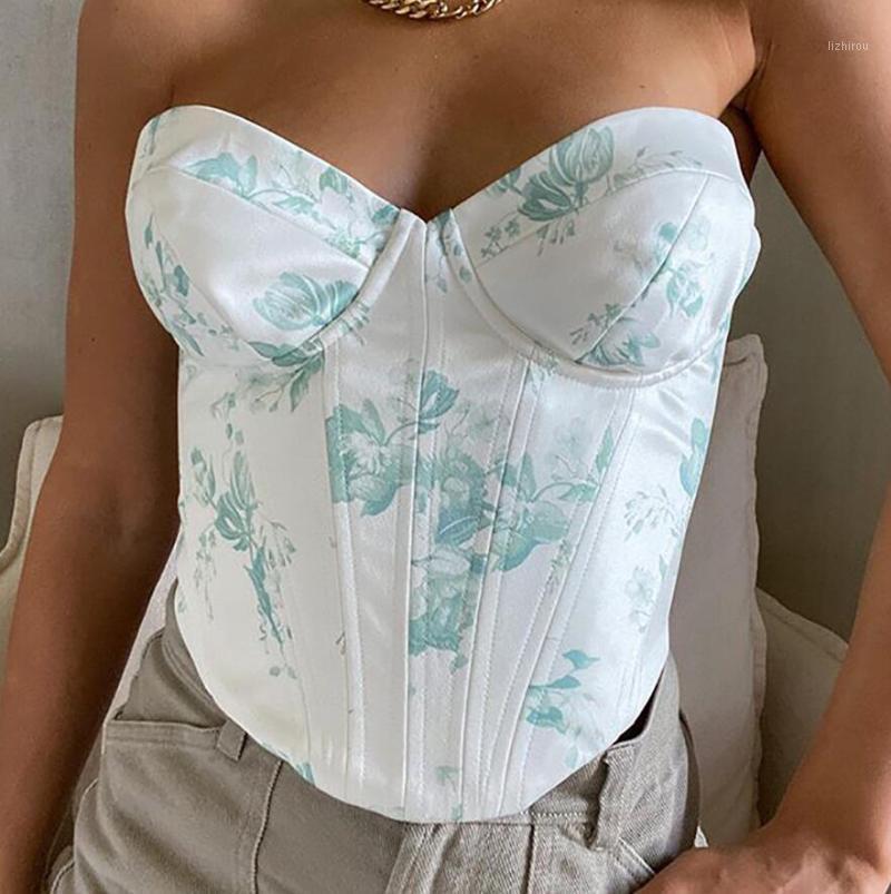 Vintage Stain Floral Print Women Party Corset Top Tube Tanks Crops Bodycon Sleeveless Bustier Sexy Tops Q148 Bustiers & Corsets, Light green
Vintage Stain Floral Print Women Party Corset Top Tube Tanks Crops Bodycon Sleeveless Bustier Sexy Tops Q148 Bustiers & Corsets, Light green