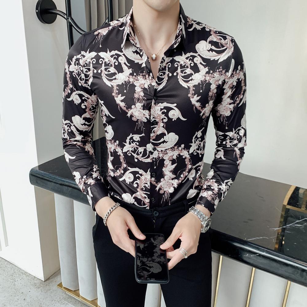 2021 Autumn Mens Vintage Printed Long Sleeve Shirt New Fashion Slim Fit Casual Nightclub Shirts Men Chemise Homme Vzc5, 2412-1
2021 Autumn Mens Vintage Printed Long Sleeve Shirt New Fashion Slim Fit Casual Nightclub Shirts Men Chemise Homme Vzc5, 2412-1
