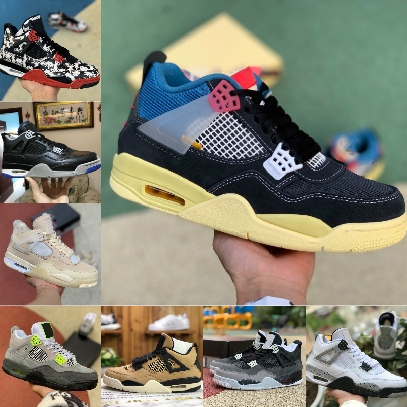 2021 High 4 4s Basketball Shoes Men Women New Union LA NOIR GUAVA ICE What The DUNK FROM ABOVE CAVS THUNDER Sail SP WMNS Sports Shoes F654, Y4019
2021 High 4 4s Basketball Shoes Men Women New Union LA NOIR GUAVA ICE What The DUNK FROM ABOVE CAVS THUNDER Sail SP WMNS Sports Shoes F654, Y4019