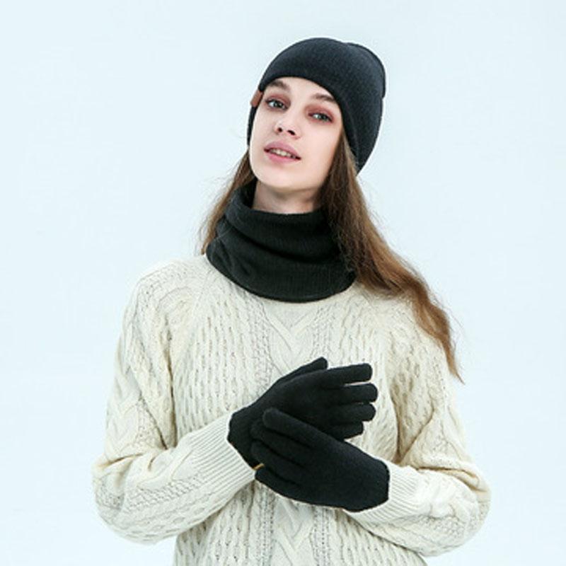 Hats, Scarves & Gloves Sets Warm Set Gifts Accessories, Knitted Scarf Hat Neutral Blend Three-Piece
Hats, Scarves & Gloves Sets Warm Set Gifts Accessories, Knitted Scarf Hat Neutral Blend Three-Piece