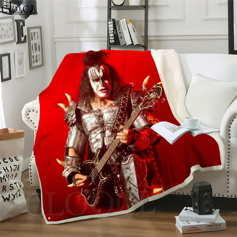 CLOOCL Glam Metal Kiss Band 3D Print Street Style Air Conditioning Blanket Teens Bedding Throw Blankets Plush Quilt
CLOOCL Glam Metal Kiss Band 3D Print Street Style Air Conditioning Blanket Teens Bedding Throw Blankets Plush Quilt