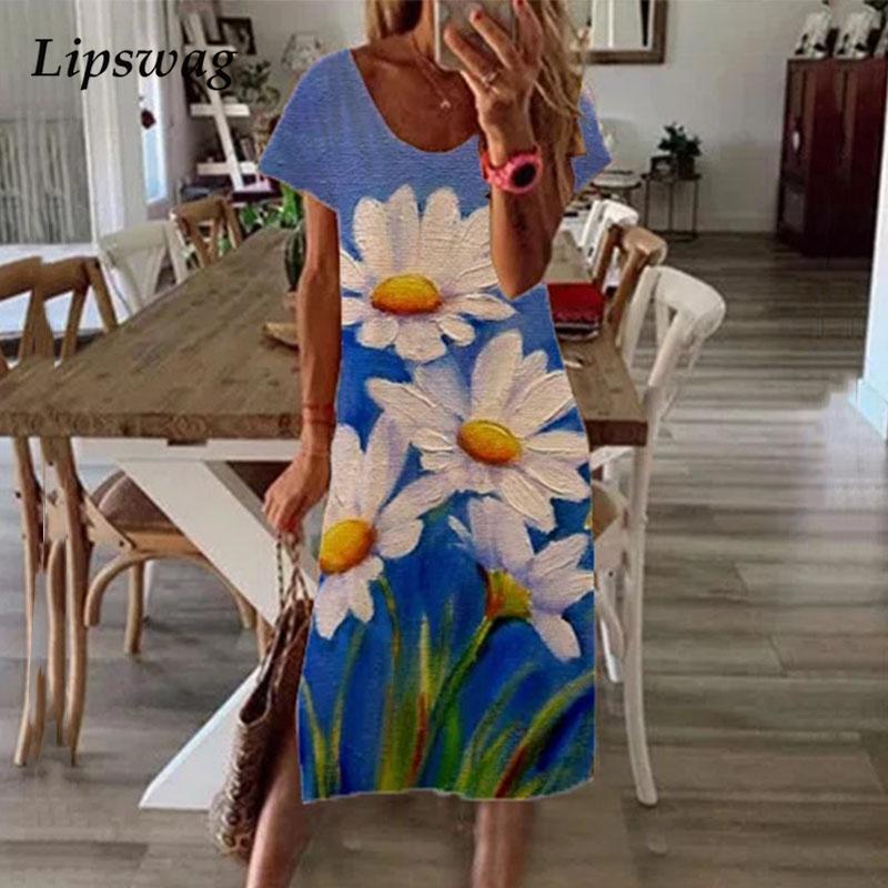 vintage casual o-neck flower prints party women elegant slit beach long dress fashion summer short sleeve pullover dress vestidohigh quality, Black;gray
vintage casual o-neck flower prints party women elegant slit beach long dress fashion summer short sleeve pullover dress vestidohigh quality, Black;gray