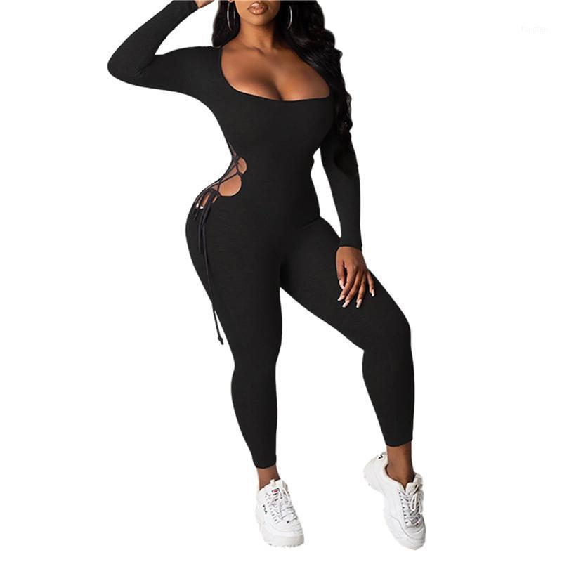 Women's Jumpsuits & Rompers Women Sports Bodycon Romper Autumn Casual Long Pants Solid Color Jumpsuit Waist Hollow Side Bandage Sleeves Skin, Black;white
Women's Jumpsuits & Rompers Women Sports Bodycon Romper Autumn Casual Long Pants Solid Color Jumpsuit Waist Hollow Side Bandage Sleeves Skin, Black;white