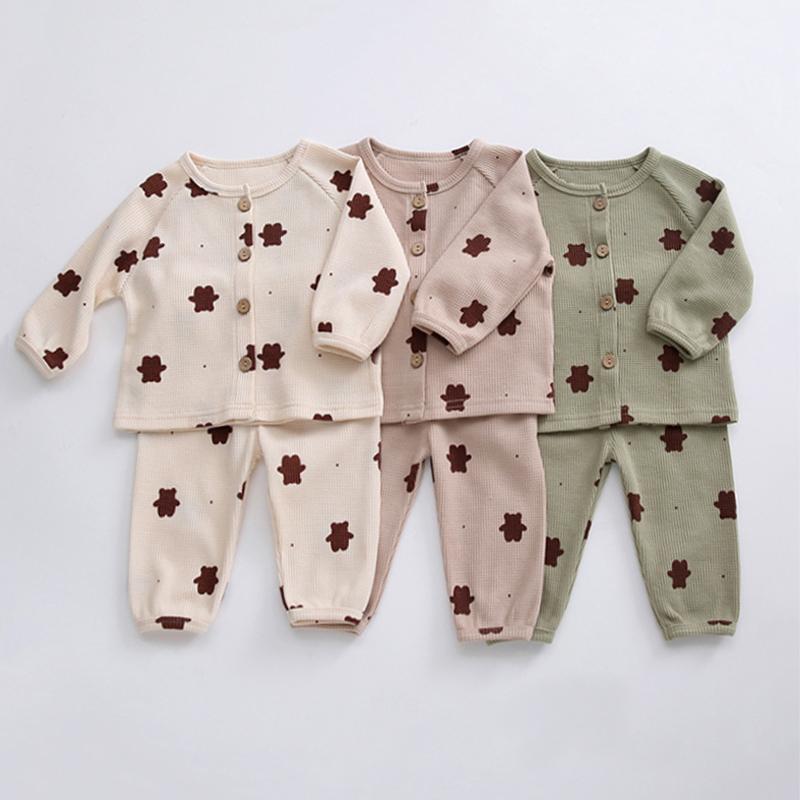 Clothing Sets Baby Boy Girl Clothes Set Children Outfits Bear Print Toddler Autumn Winter Pajamas Casual 2pc, White
Clothing Sets Baby Boy Girl Clothes Set Children Outfits Bear Print Toddler Autumn Winter Pajamas Casual 2pc, White
