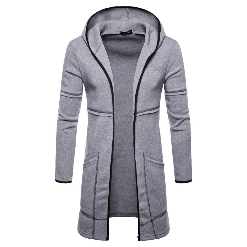 Men's Jackets Style Cardigan Warm Autumn Dovetail Long Trench Male Cool Zip Up Sports Jacket Sleeve Hooded Coat, Green
Men's Jackets Style Cardigan Warm Autumn Dovetail Long Trench Male Cool Zip Up Sports Jacket Sleeve Hooded Coat, Green