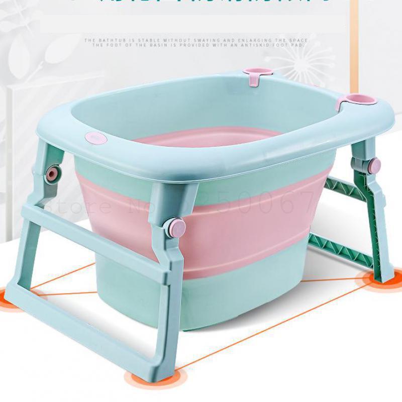 Children's Bath Bucket Folding Bath Baby Swimming Bucket Newborn Large Household Baby Can Sit1
Children's Bath Bucket Folding Bath Baby Swimming Bucket Newborn Large Household Baby Can Sit1