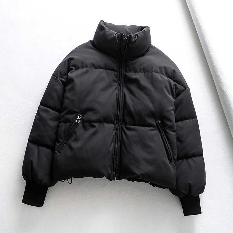womens winter coats womans cotton pdded parkas female overcoat coat warm oversized down jacket 211018