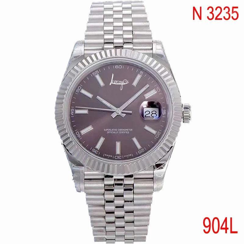 Luxury Silver Date-just- Mechanical Watch 1:1 Men Sapphire Glass Brown Dial ETA 3235 + Wristwatches, As pic
Luxury Silver Date-just- Mechanical Watch 1:1 Men Sapphire Glass Brown Dial ETA 3235 + Wristwatches, As pic