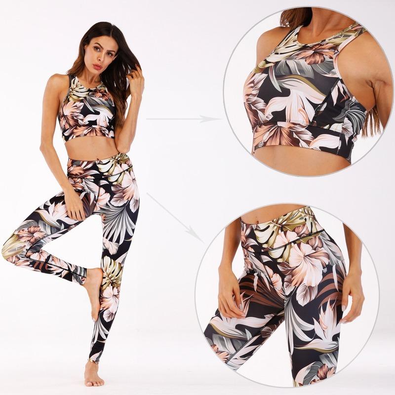 Printing Running Sets Set Two Pieces Fashion Sports Suit Female Leggings Wear for Women Gym Suits Sport Clothes Fitness Seamless, Ft034
Printing Running Sets Set Two Pieces Fashion Sports Suit Female Leggings Wear for Women Gym Suits Sport Clothes Fitness Seamless, Ft034