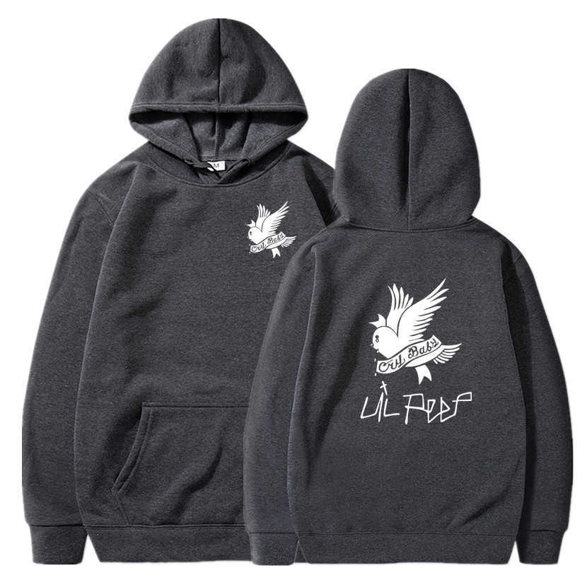 Lil Peep Hoodies Love Lil.Peep Men/Women Hooded Pullover Sweatershirts Male/Female Sudaderas Cry Baby Hood Hoddie Sweatshirts Y0816