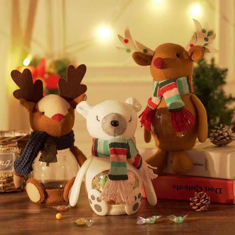 Christmas Decorations Candy Jar Multipurpose Sealed Cookie Super Cute Plush Doll Desktop Ornament Great Xmas Gifts MUMR999
Christmas Decorations Candy Jar Multipurpose Sealed Cookie Super Cute Plush Doll Desktop Ornament Great Xmas Gifts MUMR999