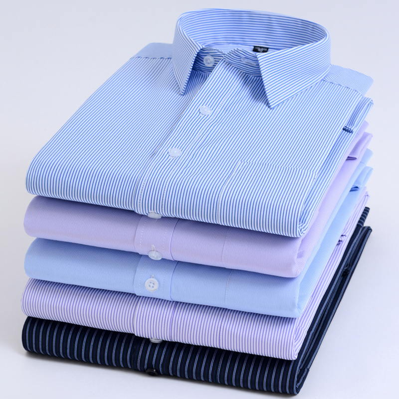 Summer Men Short Sleeved Solid Twill Male Shirts Formal Business White Mens Slim Fit Short Sleeve Stylish Solid Colot Shirt T200505