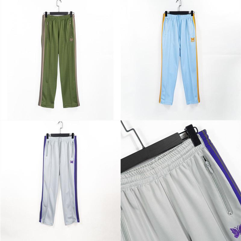Men's Pants 2021ss Needles Track Men Women AWGE Butterfly Embroidered High Street Trousers, Black
Men's Pants 2021ss Needles Track Men Women AWGE Butterfly Embroidered High Street Trousers, Black