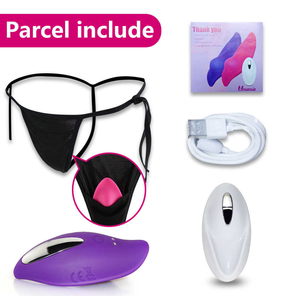 Invisible Wireless Remote Control Vibrator 10 Speeds Wearable Clitoral Stimulator Panties Vibrating egg Sex toys for a couple Y201118