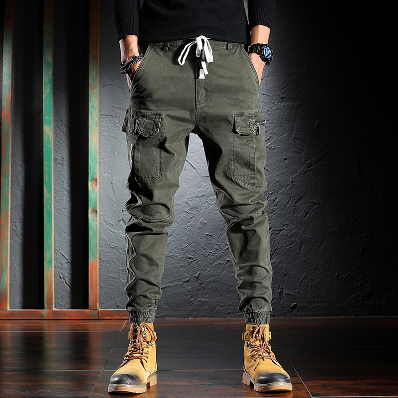 2021 New Fashion Streetwear Men Jeans High Quality Loose Fit Multi Pockets Green Casual Cargo Pants Hombre Harem Trousers Hip Hop Joggers 2v, Yellow
2021 New Fashion Streetwear Men Jeans High Quality Loose Fit Multi Pockets Green Casual Cargo Pants Hombre Harem Trousers Hip Hop Joggers 2v, Yellow