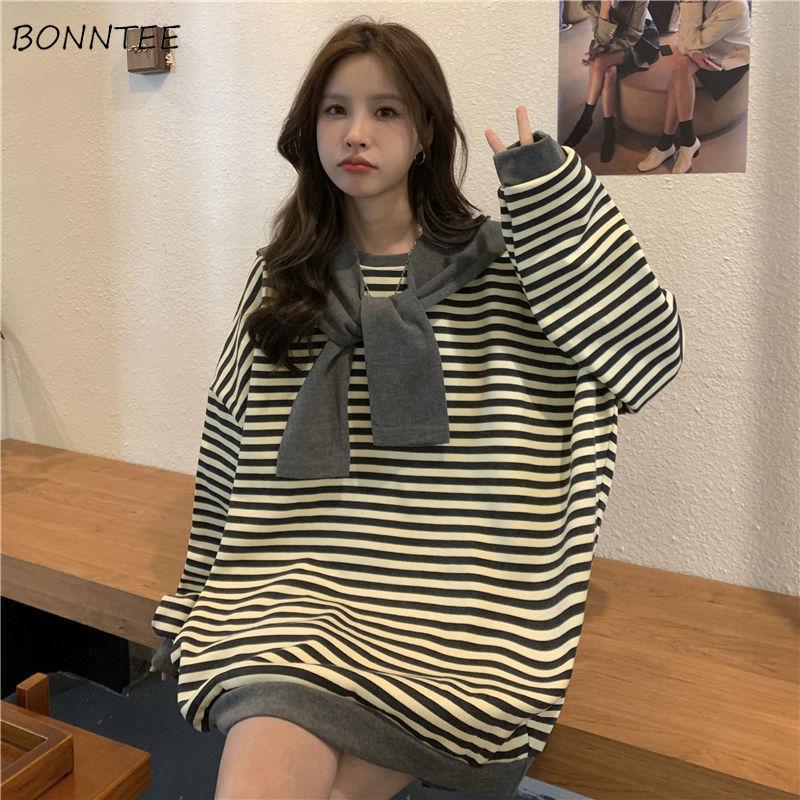 Women's Hoodies & Sweatshirts Women Design Striped Fashion Vintage Young Daily Long Sleeve Casual Tender Korean Style Y2k Simple Clothing, Black
Women's Hoodies & Sweatshirts Women Design Striped Fashion Vintage Young Daily Long Sleeve Casual Tender Korean Style Y2k Simple Clothing, Black