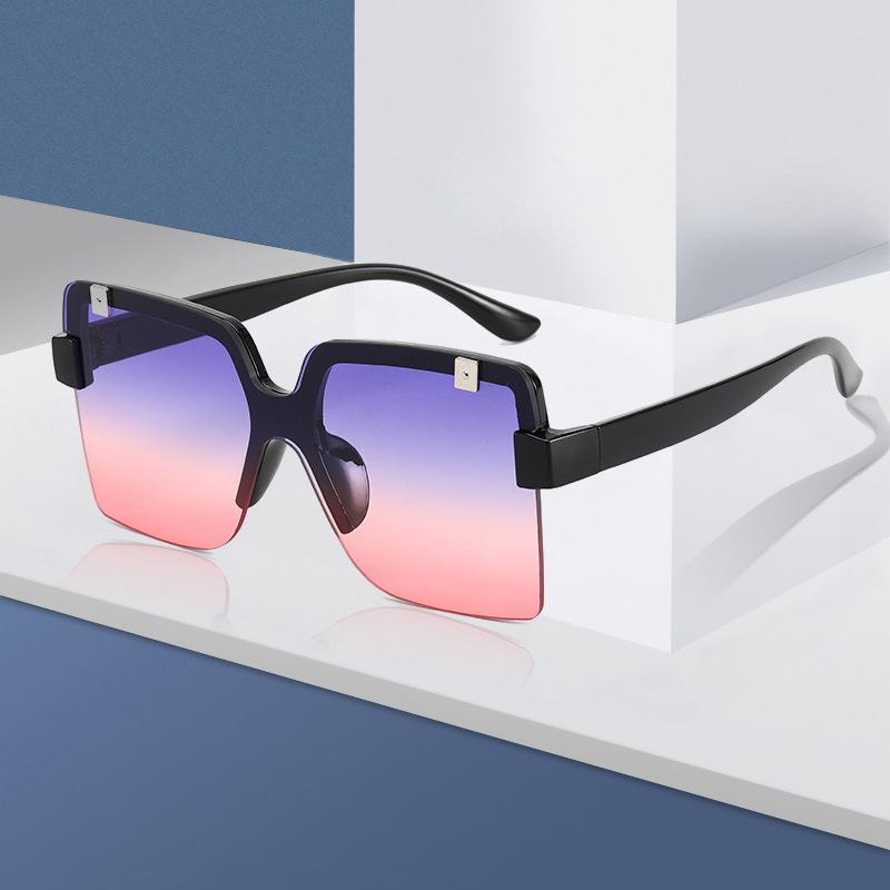 Europe new fashion sunglasses oversize ladies sun glasses hot sale