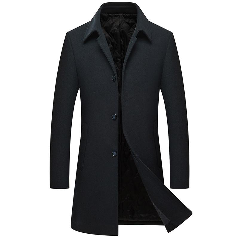 Men's Trench Coats Winter Coat For Men Overcoat Woolen Abrigo Hombre Solid X-Long Windbreaker Male -3XL, Black
Men's Trench Coats Winter Coat For Men Overcoat Woolen Abrigo Hombre Solid X-Long Windbreaker Male -3XL, Black